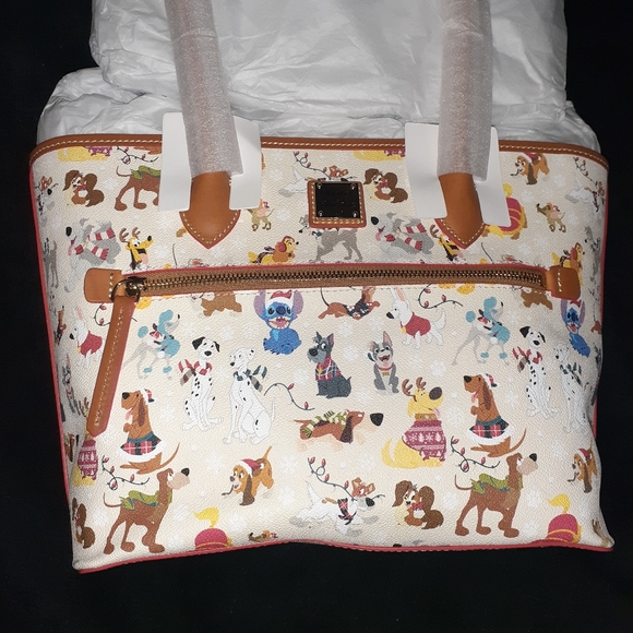 Dooney & Bourke | Disney Dogs Santa Tails Tote - Picture 4 of 8
